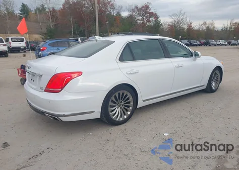 2018 Genesis G90 3.3T Premium из США, поврежденный, VIN KMHG34JAXJU045182